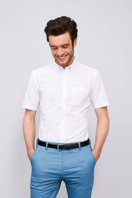 SOL'S 02921 - Herren Oxford Hemd Kurzarm Brisbane Fit