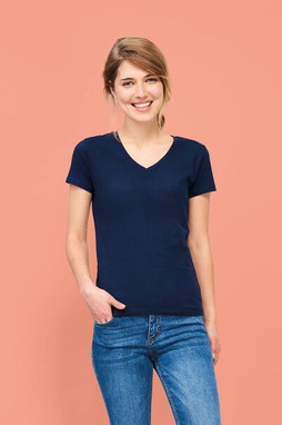 SOLS 02941 - Kvinders Imperial T-shirt med V-udskæring