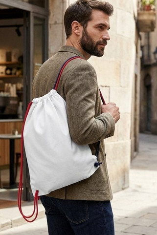 SOLS 02930 - Cotton Canvas Contrast Drawstring Backpack