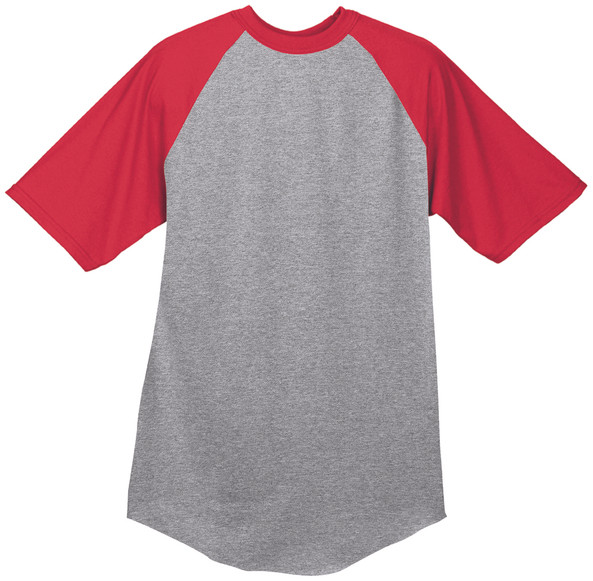 Augusta Sportswear 424 - Remera Jersey de Béisbol de manga corta para jóvenes