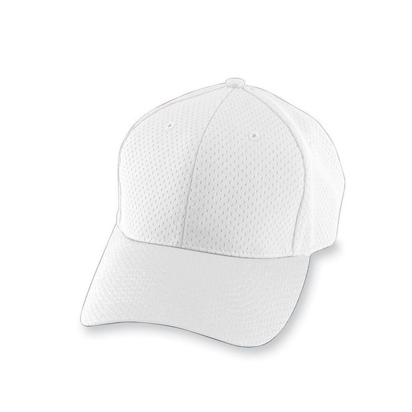 Augusta Sportswear 6235 - Gorra Deportiva de Malla con Visera Curva