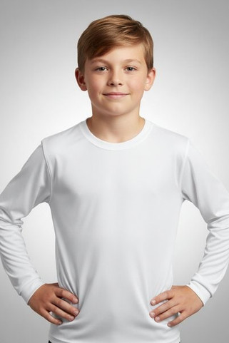 Augusta Sportswear 789 - Youth Wicking Long Sleeve T Shirt