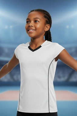 Augusta Sportswear 1219 - Camiseta Deportiva para Chicas con Costuras de Princesa