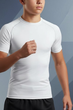 Augusta Sportswear 2601 - Youth Hyperform Compression Short Sleeve Shirt