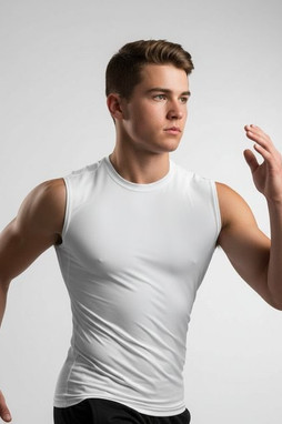 Augusta Sportswear 2603 - Camiseta Compresión Juvenil Hyperform Sin Mangas