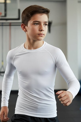 Augusta Sportswear 2605 - Youth Hyperform Compression Long Sleeve Shirt