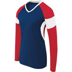 HighFive 342143 - Girls Long Sleeve Raptor Jersey