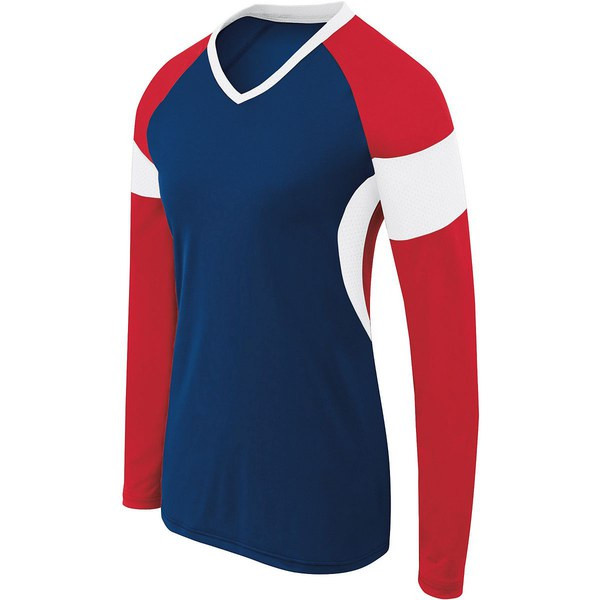 HighFive 342143 - Girls Long Sleeve Raptor Jersey