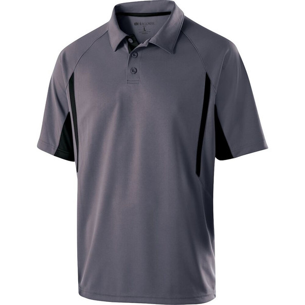 Holloway 222530 - Performance Stripe Polo with Moisture-Wicking Technology