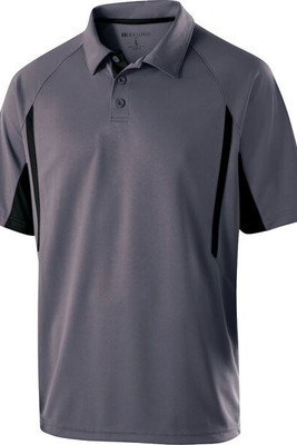 Holloway 222530 - Performance Stripe Polo with Moisture-Wicking Technology