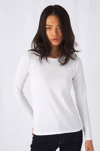 B&C BC08T - Womens Premium Long Sleeve Cotton Tee