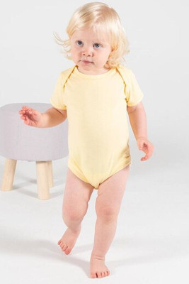 Larkwood LW500 - Comfortabele Katoenen Babybody Met Druksluiting