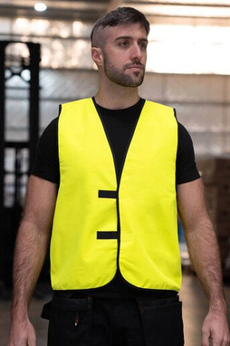 Korntex KX221 - Sicherheitsweste mit Verstellbarem Klettverschluss