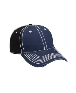 Adams RM102 - Vintage Distressed Cotton Twill Cap with Enzyme Wash