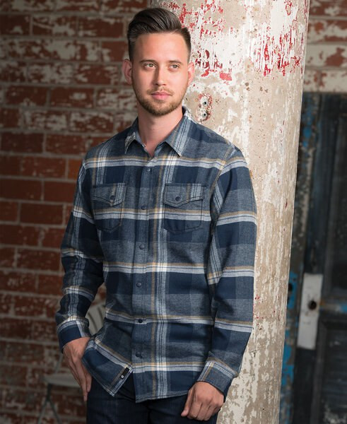 Burnside BN8219 - Adult Snap Flannel Shirt