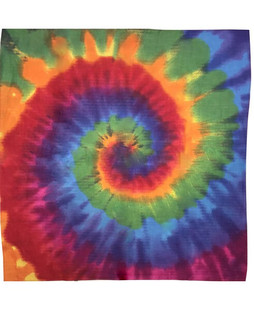 Colortone T9333 - Bandana de Algodón con Diseño Tie Dye