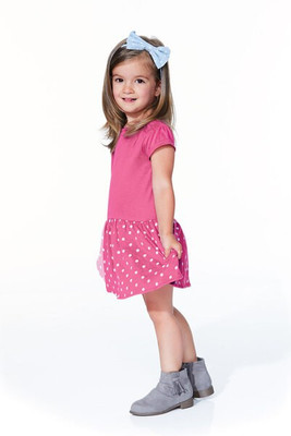 Rabbit Skins LA5323 - Toddler Baby Rib Dress