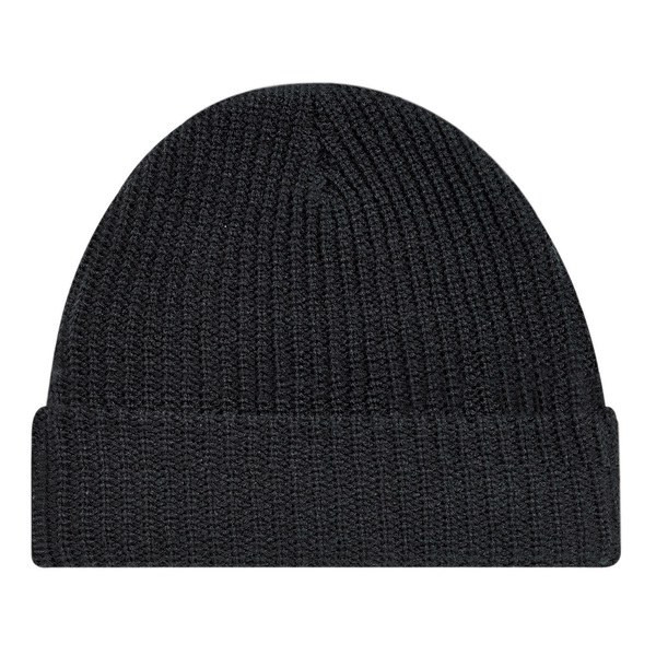 AJM 1A550M - Acrylic Cuff Toque, Chunky waffle knit
