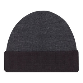 AJM 1H558M - Acrylic Cuff Toque, Jersey knit
