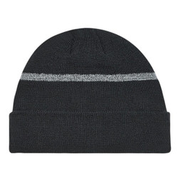 AJM 1S550M - Acrylic Cuff Toque (Reflective, Safety)