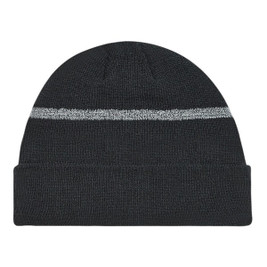 AJM 1S550M - Acrylic Cuff Toque (Reflective, Safety)