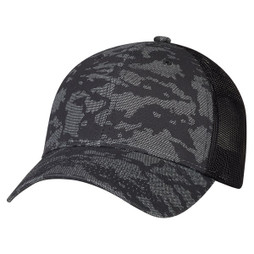 AJM 3H647M - Tissu de coton / Maille de polyester souple, coupe intégrale à 6 panneaux (Urban Camo, dos en maille)