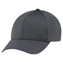 AJM 4J630M - Polyester Heather 6 Panel Constructed Full-Fit