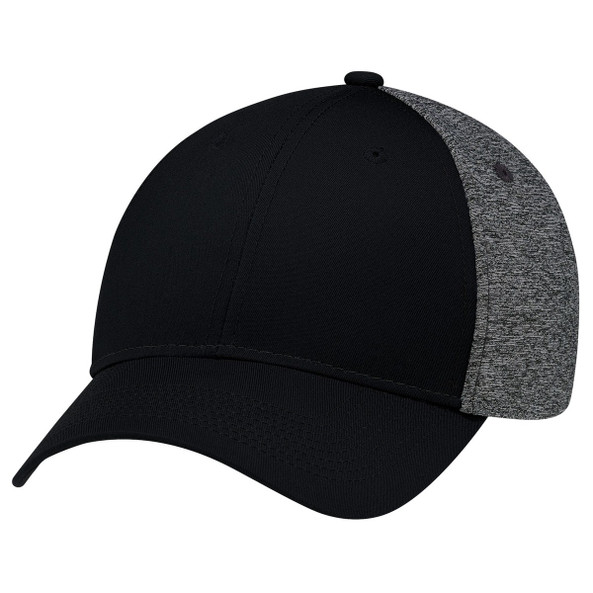 AJM 5K867M - Polycoton / Polyester Marl 6 Panel Constructed Full-Fit