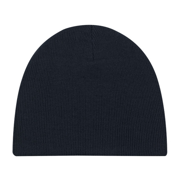 AJM 5Z030M - Toque en acrylique léger, tricot côtelé