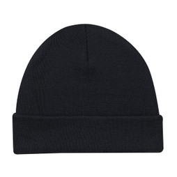 AJM 5Z530M - Lightweight Acrylic Cuff Toque, Rib knit