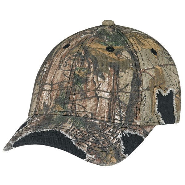 AJM 6Y193M - Realtree XTRA® 6 Panel Constructed Contour (Distressed)