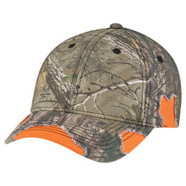 AJM 8B193M - Mossy Oak Break-Up® : : Realtree XTRA® 6 Panel Constructed Contour (Distressed)