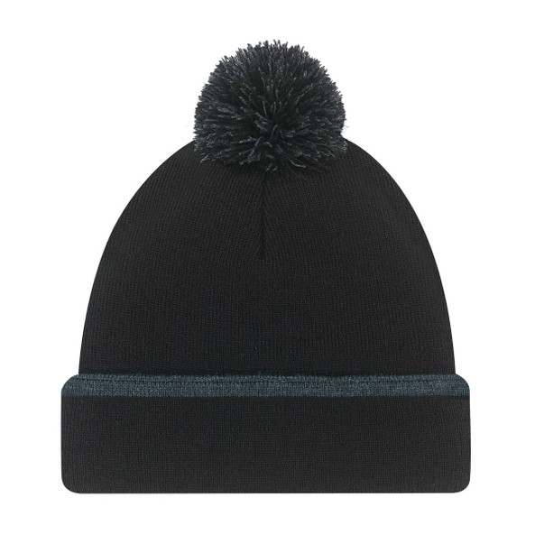 AJM 9B063M - Toque en acrylique (Pom Pom 8cm)