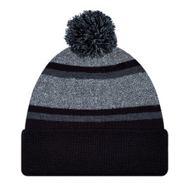 AJM 9M069M - Acrylic Cuff Toque (Pom Pom)
