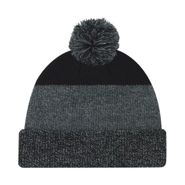 AJM 9T066M - Toque en acrylique (Pom Pom 8cm)