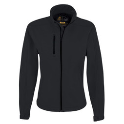 AJM JF2200 - Womens Performance Seasonal Softshell Jackets :: 94% Polyester / 6% Spandex, 3-Layer Bonded Softshell