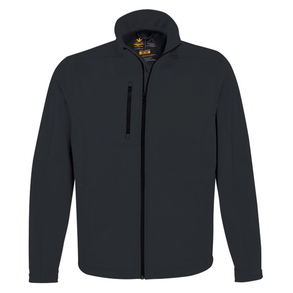 AJM JM1200 - Vestes saisonnières Performance Softshell pour hommes : : 94% Polyester / 6% Spandex, Softshell 3 couches collées