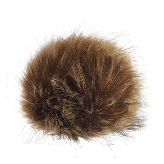 AJM POMFUR8 - Pom Pom en fausse fourrure polyester (8cm)