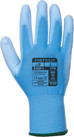 Portwest A120 - Durable PU Coated Safety Work Gloves