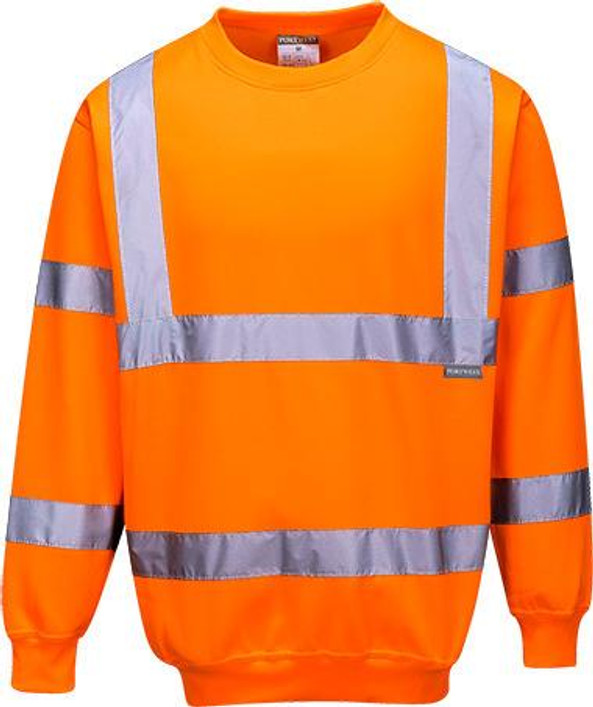 Portwest B303 - High Visibility Reflective Safety Sweatshirt