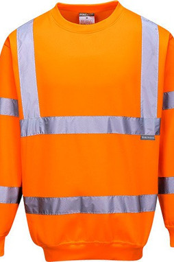 Portwest B303 - Sudadera Alta Visibilidad con Cinta Reflectante