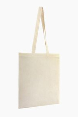 HILL Tote bag made of cotton fabric in natural colour - EgotierPro BO7601
