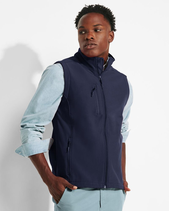Roly SS6438 - QUEBEC 2-layer softshell gilet