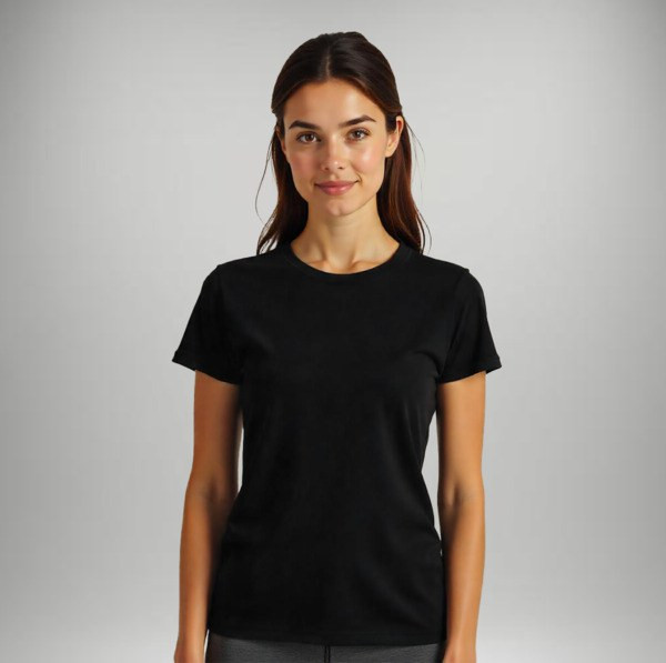 Crop Top Sportivo Donna - Maglietta Maniche Corte Ad Asciugatura Rapida Per Yoga E Palestra - Foto 5