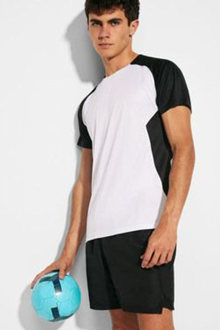 Roly CA6399 - BUGATTI Short-sleeve technical raglan t-shirt