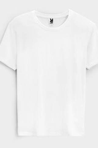 Roly RI2500 - SOUL Short-sleeve underwear t-shirt with 1x1 ribbed crew neck