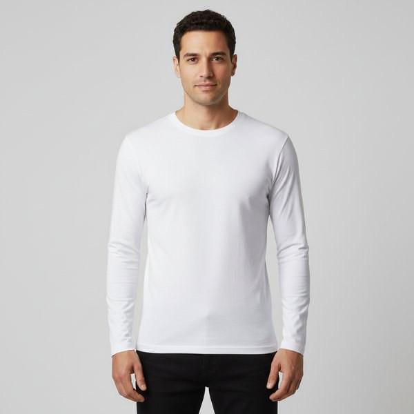 Roly RI2510 - SOUL L/S Long-sleeve underwear t-shirt with 1x1 ribbed crew neck