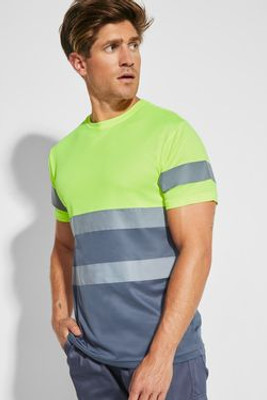 Roly HV9310 - DELTA Technical high-visibility short-sleeve t-shirt