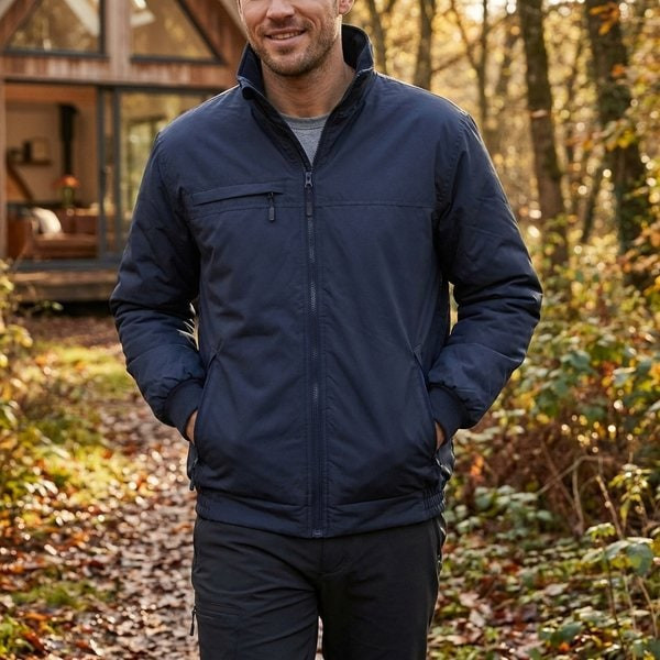 Roly CQ1108 - YUKON Comfortable high collar quilted jacket in very resistant fabric