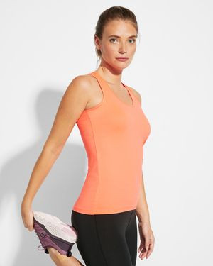 Roly CA6656 - AIDA Canotta sportiva con spalline incrociate